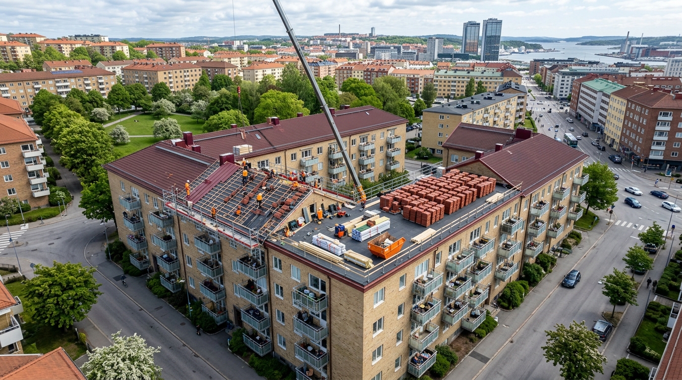 Takarbete på BRF i Göteborg