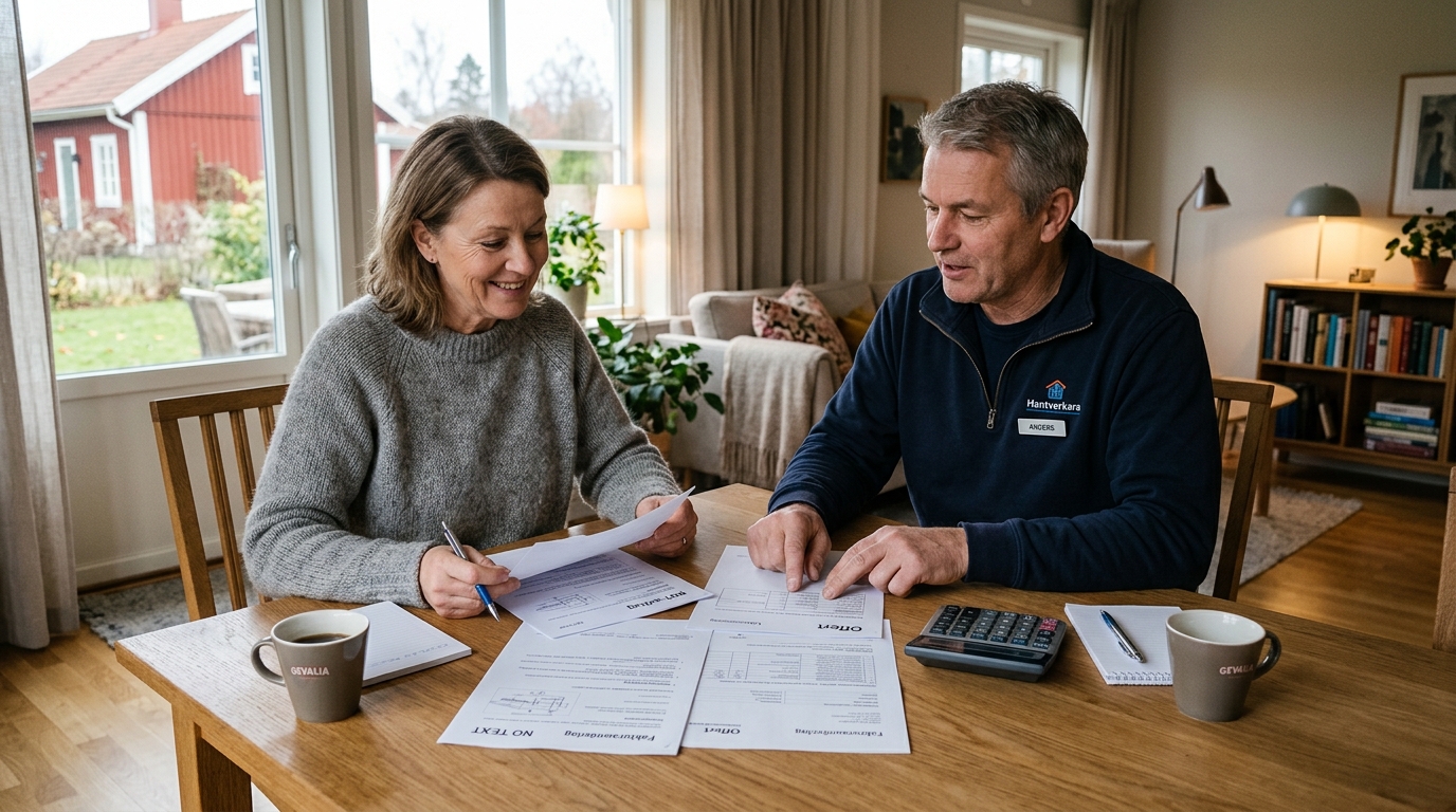 ROT-avdrag för takarbete i Göteborg