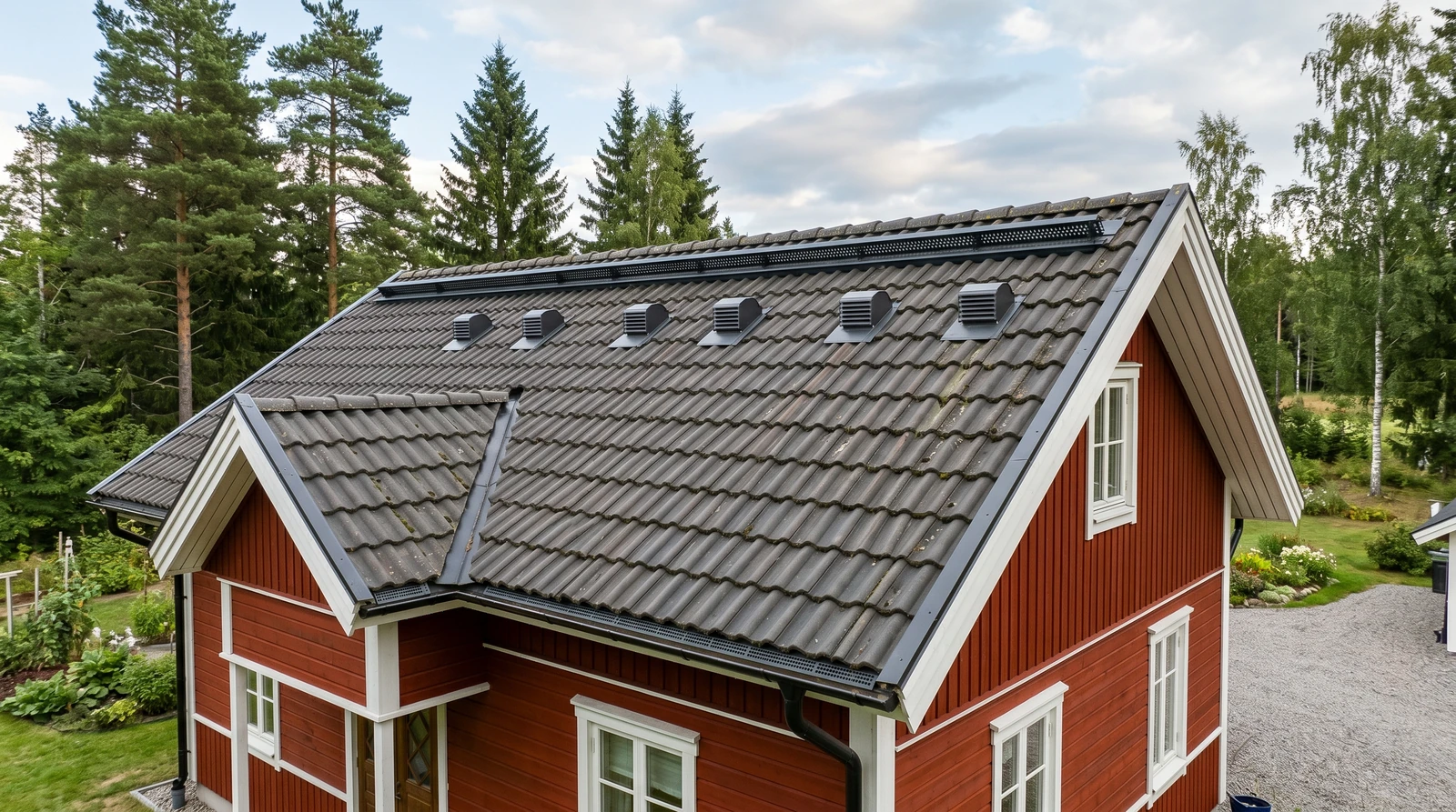 Takventilation Göteborg – ventilationsåtgärder på villatak