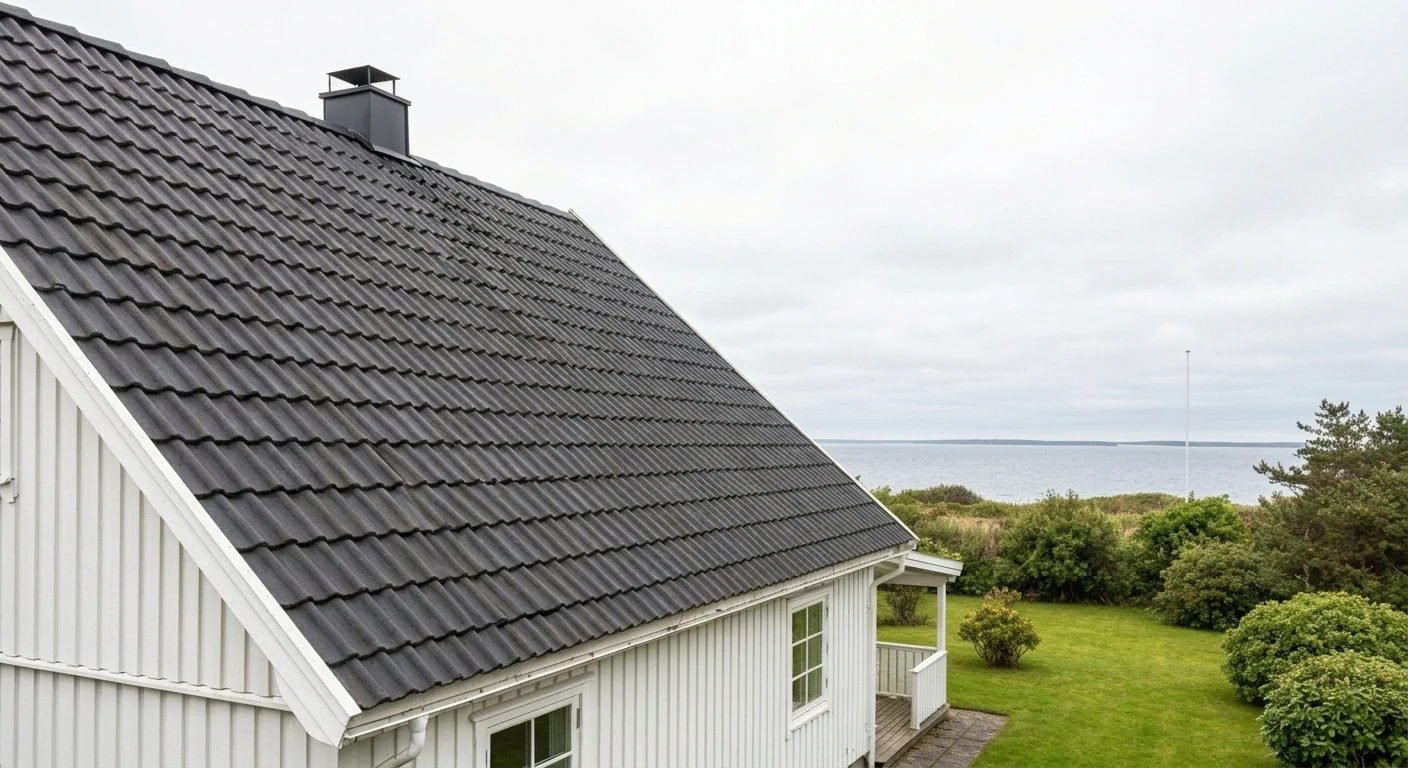 Referensprojekt: Taktvätt och impregnering på villa i Kungsbacka
