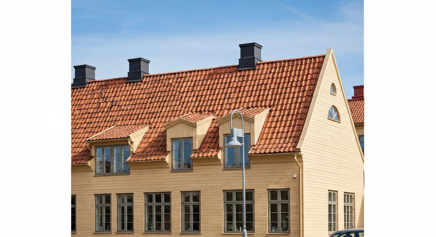 Restaurering k-märkt fastighet lertegel Majorna